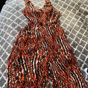 XOXO Cheetah/Leopard Jumpsuit